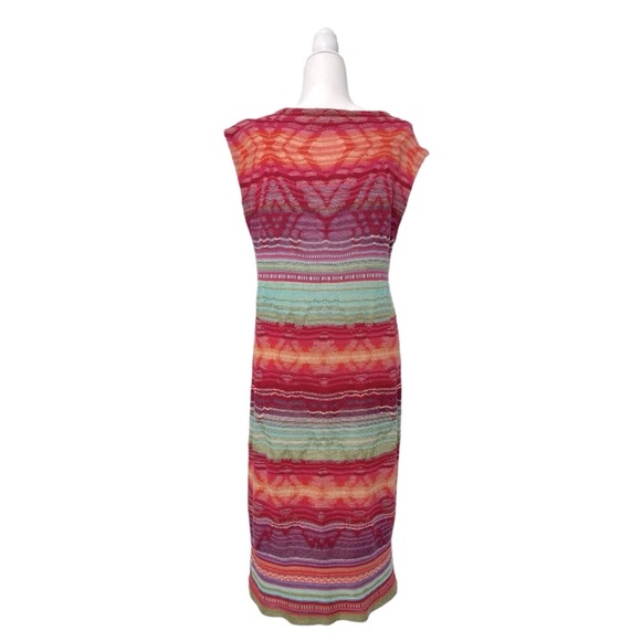 Ralph Lauren Rainbow Crochet Cotton Linen Pointelle Dress - Picture 3 of 10